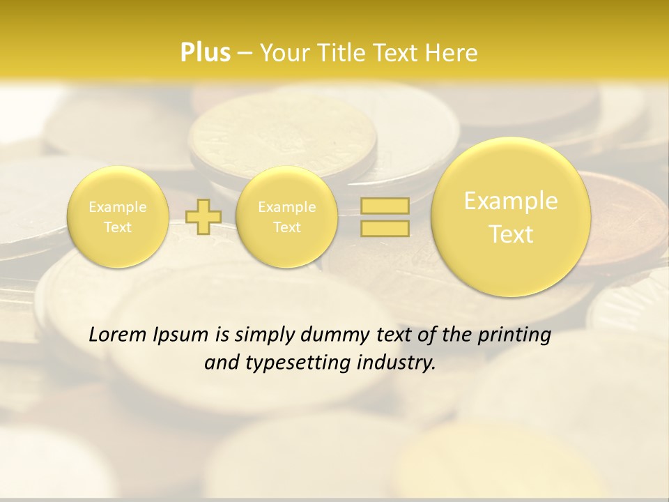 Hungry White Snack PowerPoint Template