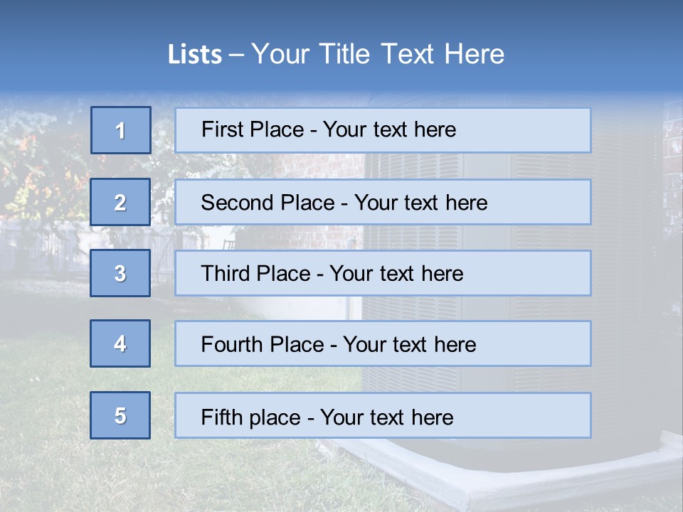 Thin Fear Lose PowerPoint Template