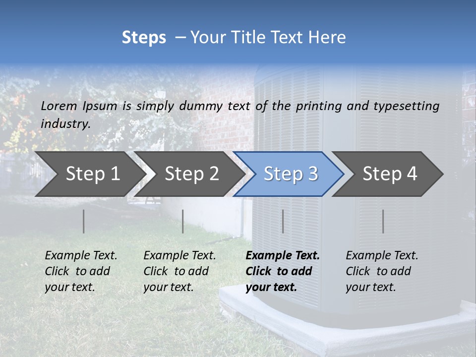 Thin Fear Lose PowerPoint Template