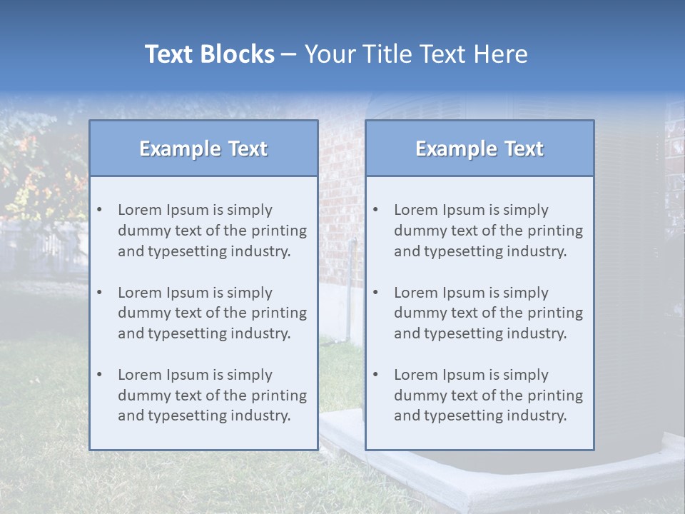 Thin Fear Lose PowerPoint Template