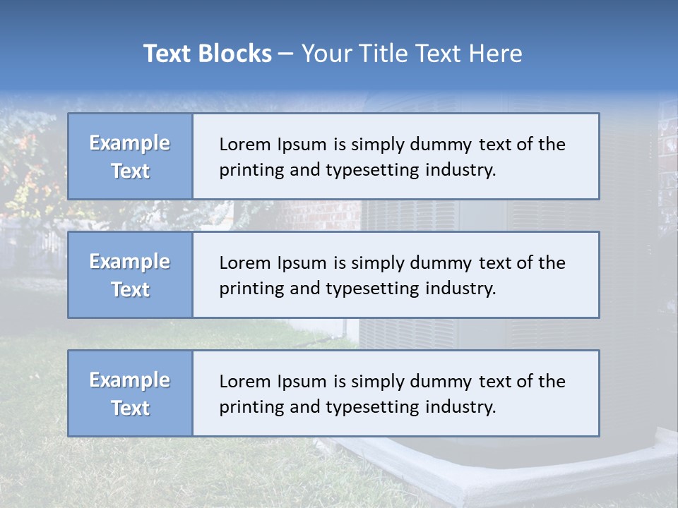Thin Fear Lose PowerPoint Template