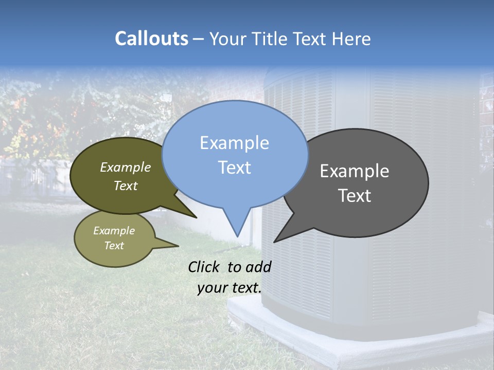 Thin Fear Lose PowerPoint Template