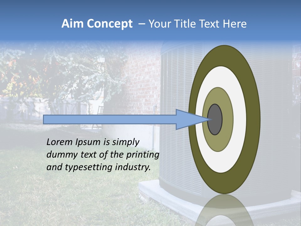 Thin Fear Lose PowerPoint Template