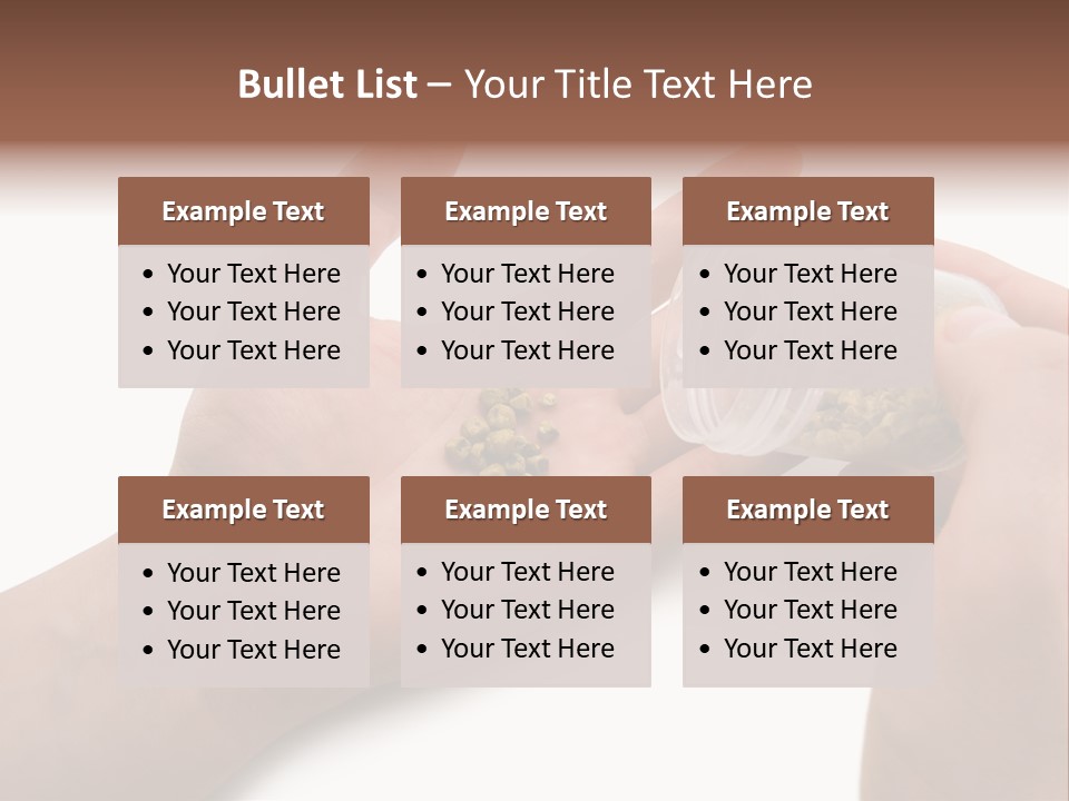 Nutrition Sweet Scared PowerPoint Template