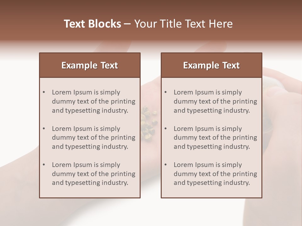 Nutrition Sweet Scared PowerPoint Template