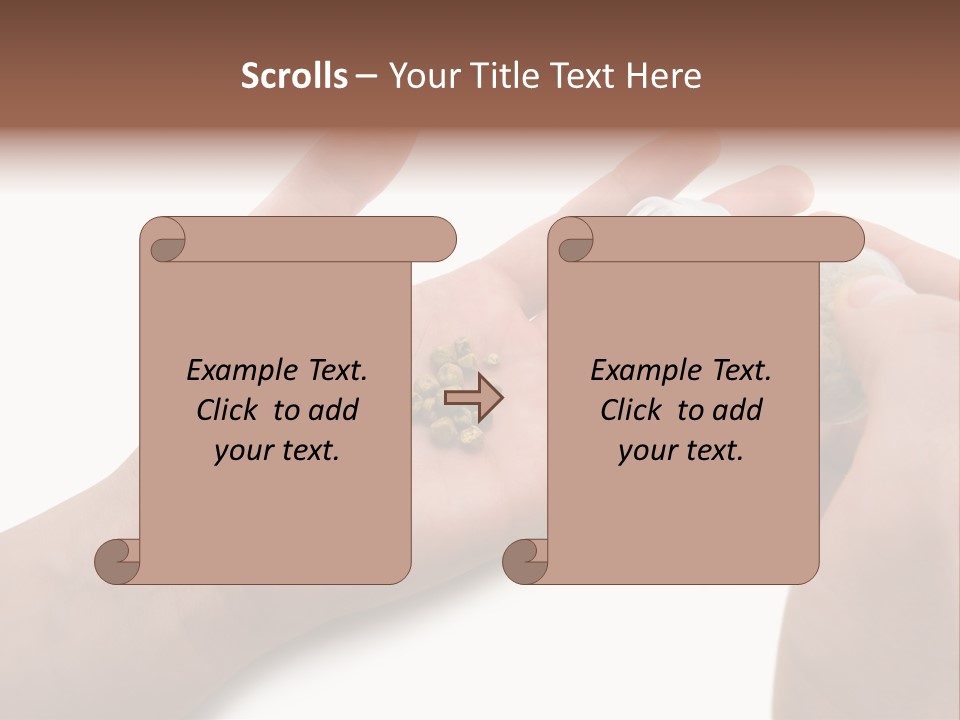 Nutrition Sweet Scared PowerPoint Template