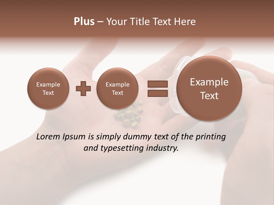 Nutrition Sweet Scared PowerPoint Template