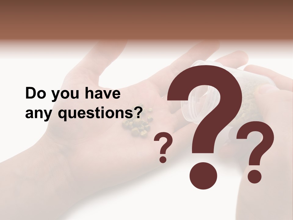 Nutrition Sweet Scared PowerPoint Template