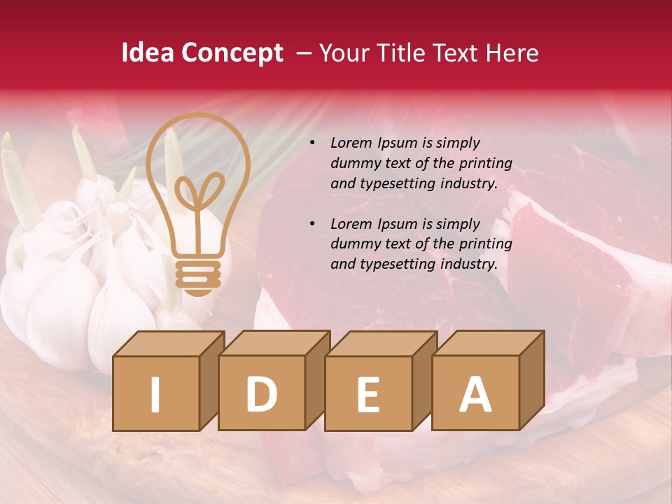 Diet Anxiety Chocolate PowerPoint Template