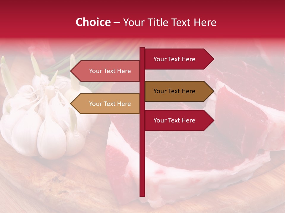 Diet Anxiety Chocolate PowerPoint Template