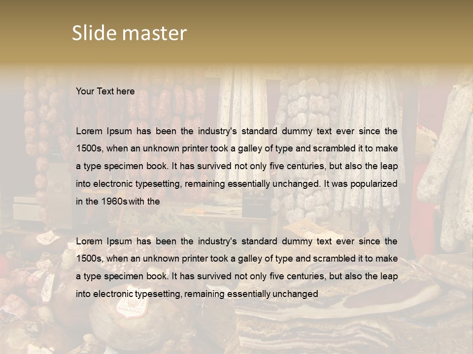 Bad Donut Diabetic PowerPoint Template