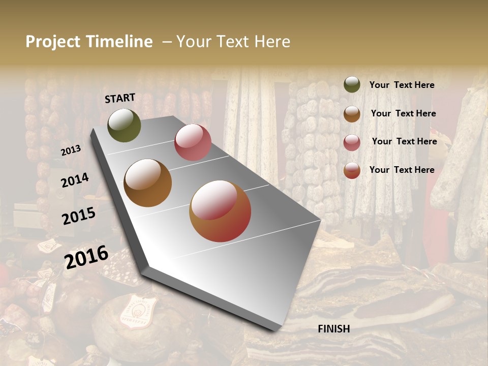 Bad Donut Diabetic PowerPoint Template