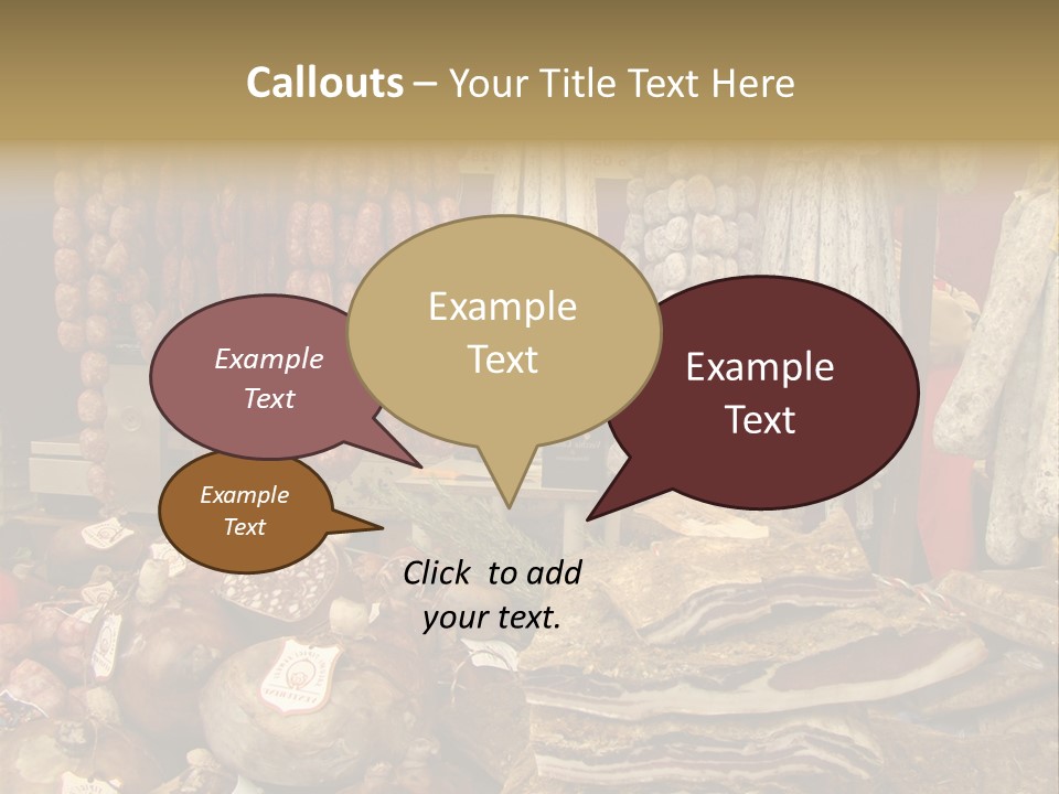 Bad Donut Diabetic PowerPoint Template