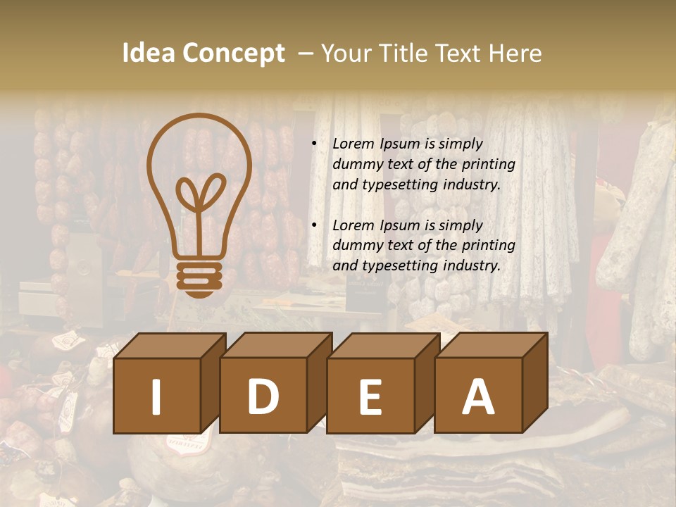 Bad Donut Diabetic PowerPoint Template