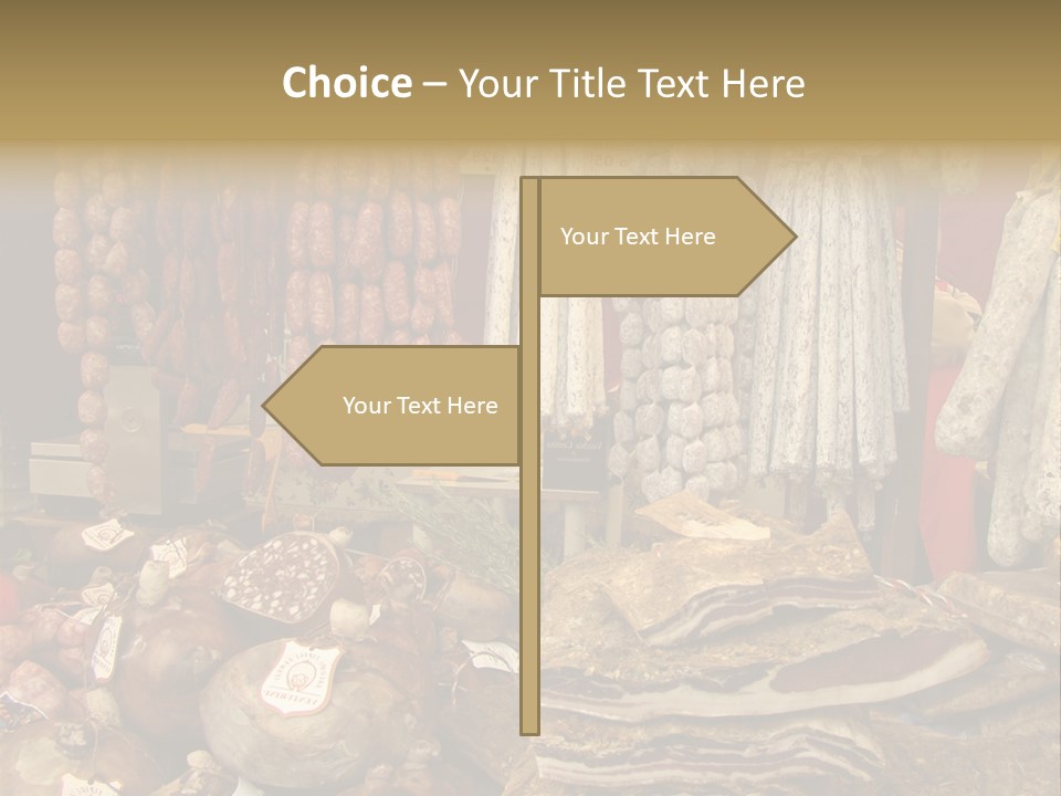 Bad Donut Diabetic PowerPoint Template