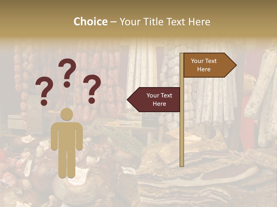 Bad Donut Diabetic PowerPoint Template