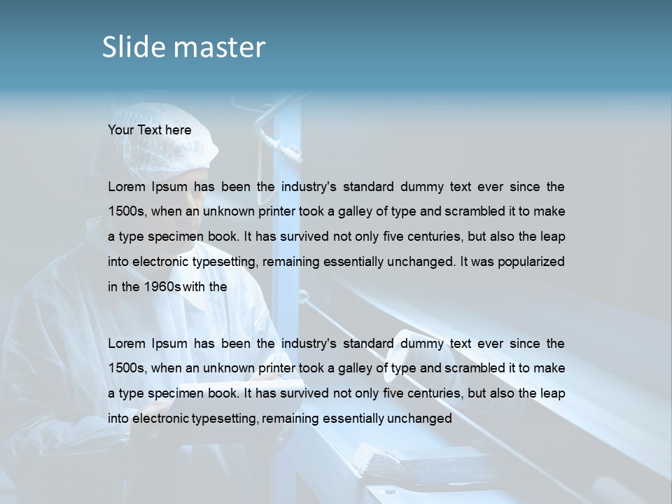 Junk Weight Diet PowerPoint Template