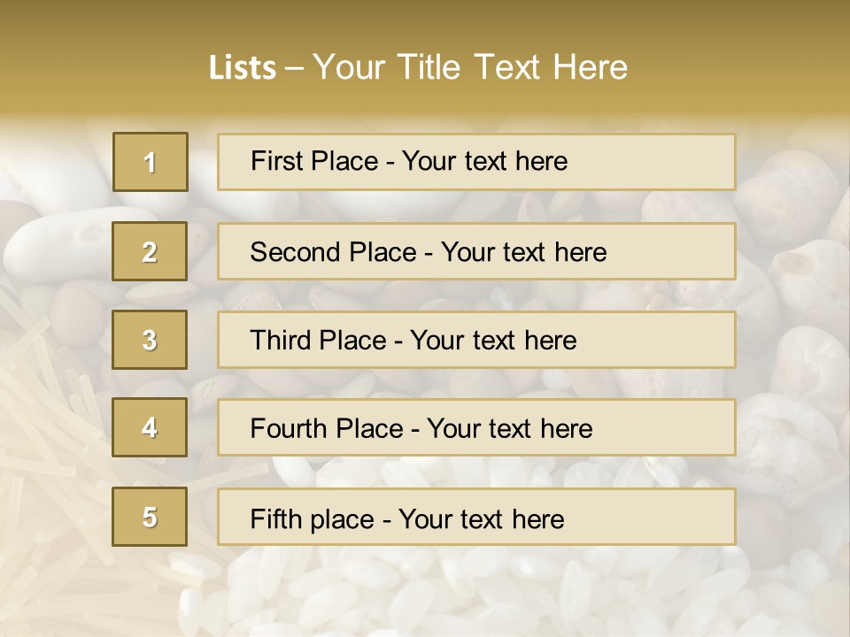 Food Habit Diet PowerPoint Template