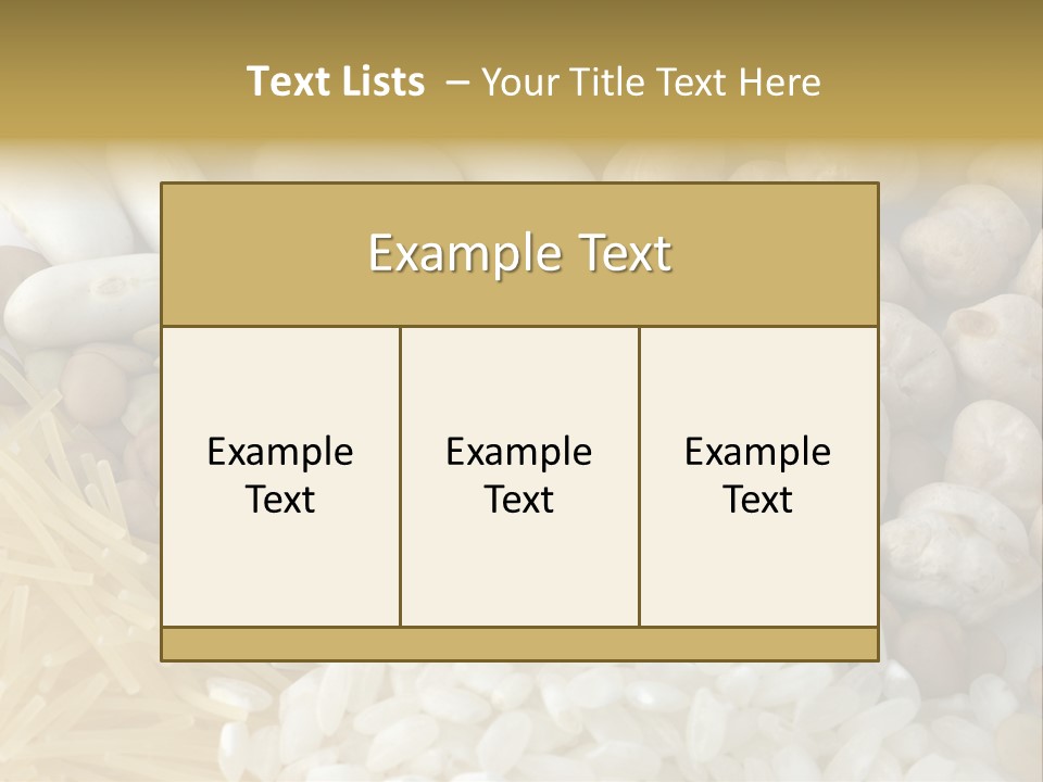 Food Habit Diet PowerPoint Template