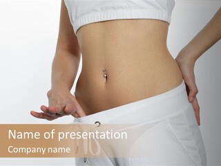 Weight Diabetic Starve PowerPoint Template