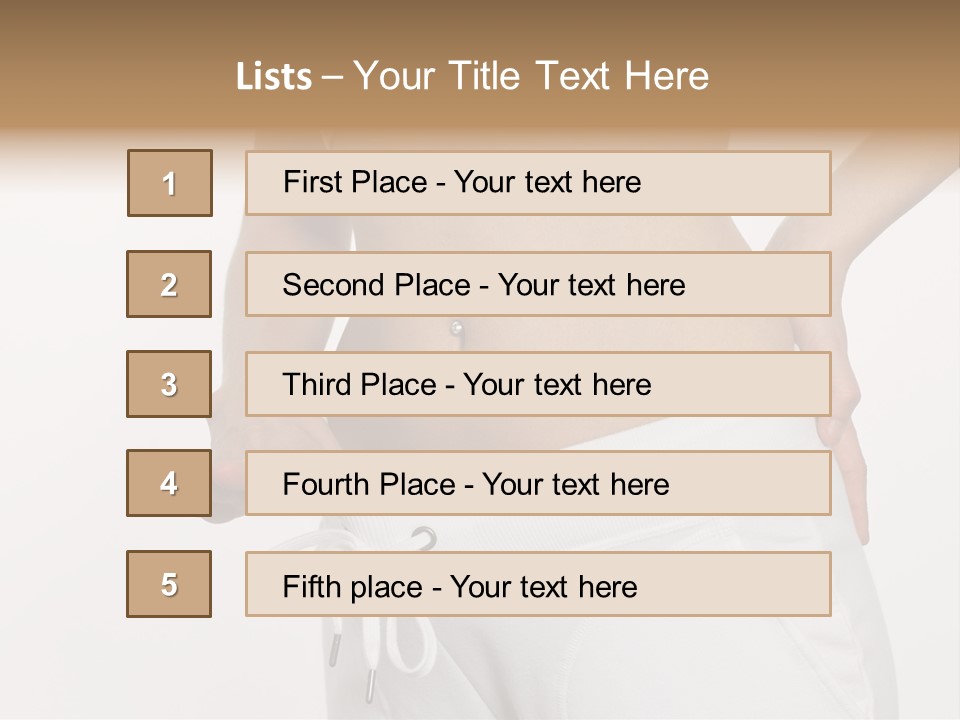 Weight Diabetic Starve PowerPoint Template