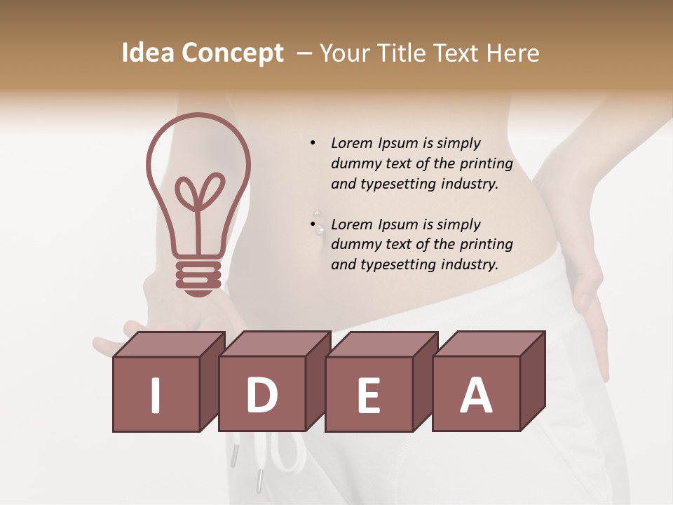 Weight Diabetic Starve PowerPoint Template