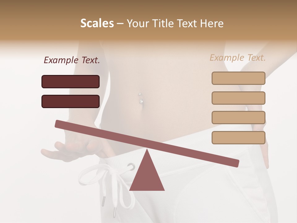 Weight Diabetic Starve PowerPoint Template