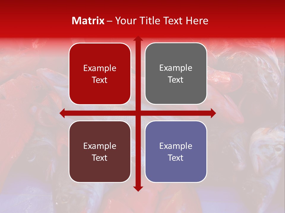 Isolated Anxiety Starvation PowerPoint Template