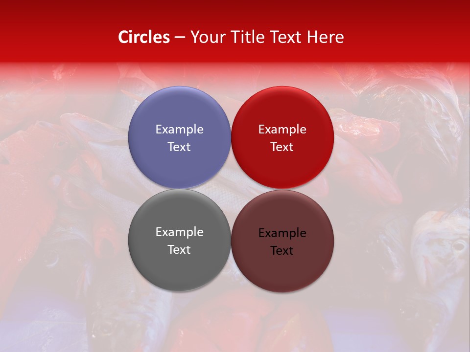 Isolated Anxiety Starvation PowerPoint Template