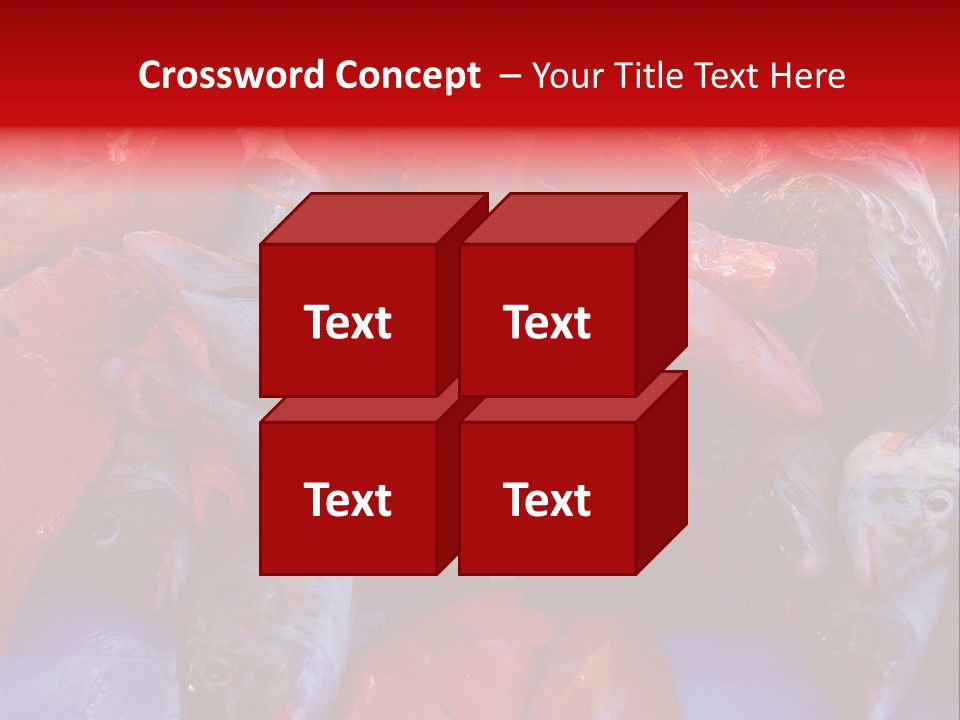 Isolated Anxiety Starvation PowerPoint Template