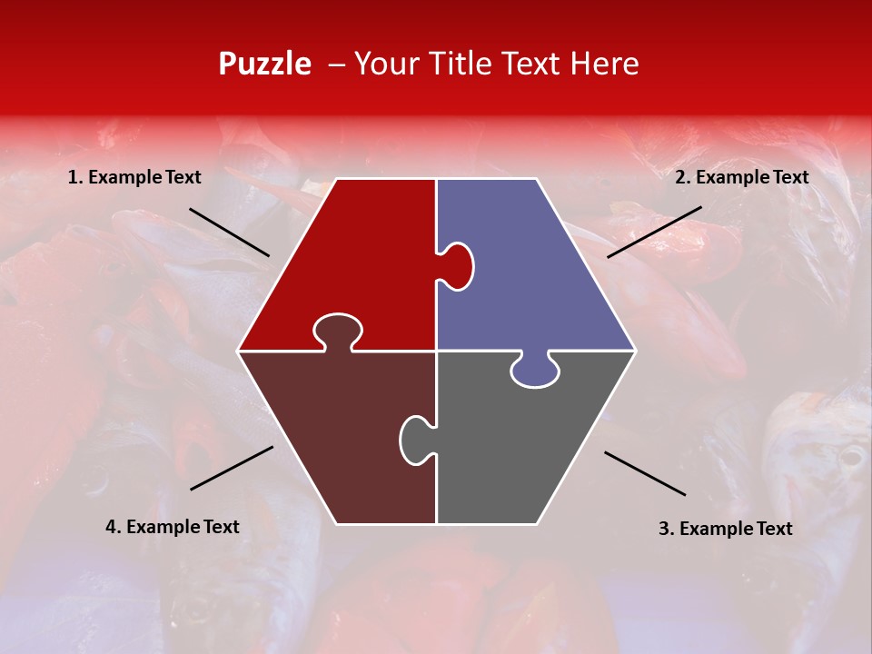 Isolated Anxiety Starvation PowerPoint Template