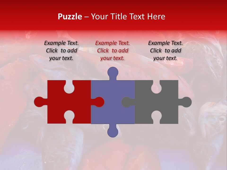 Isolated Anxiety Starvation PowerPoint Template