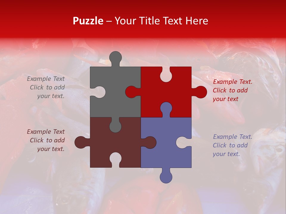 Isolated Anxiety Starvation PowerPoint Template