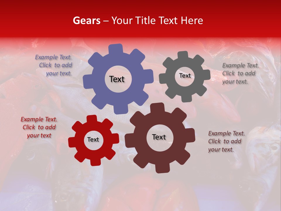 Isolated Anxiety Starvation PowerPoint Template