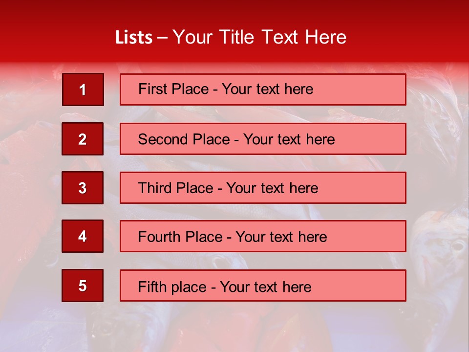 Isolated Anxiety Starvation PowerPoint Template