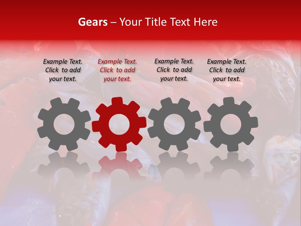 Isolated Anxiety Starvation PowerPoint Template