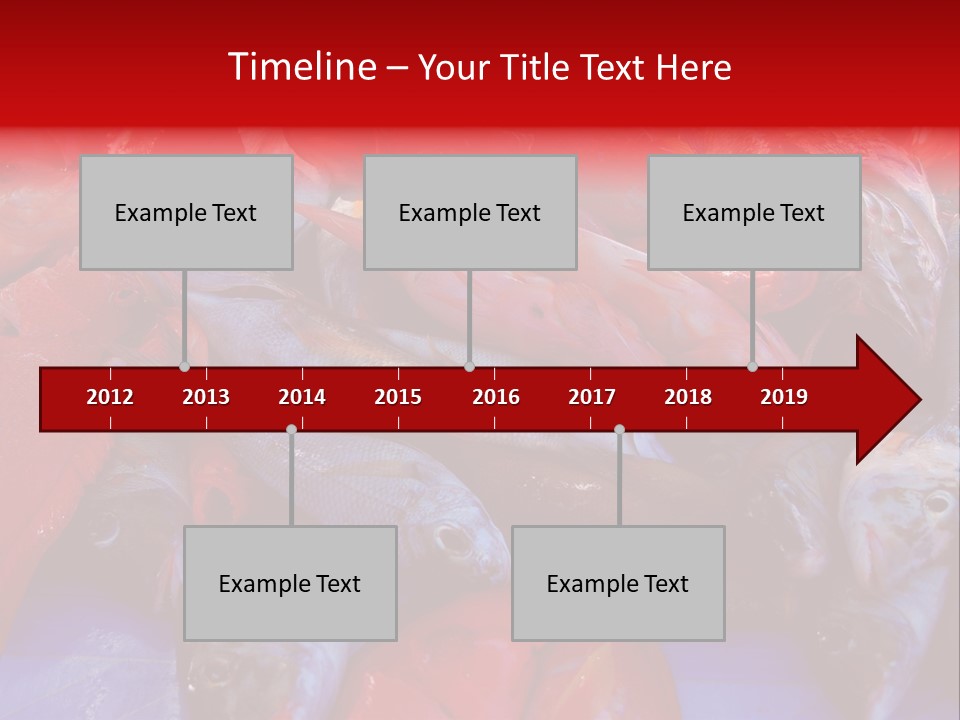 Isolated Anxiety Starvation PowerPoint Template