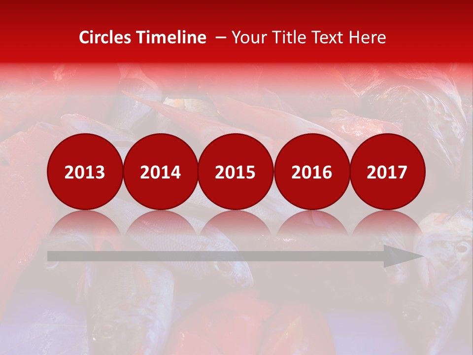 Isolated Anxiety Starvation PowerPoint Template