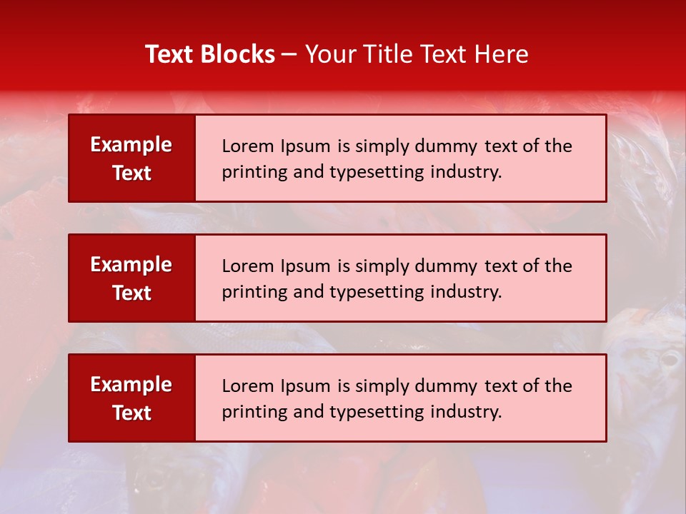 Isolated Anxiety Starvation PowerPoint Template