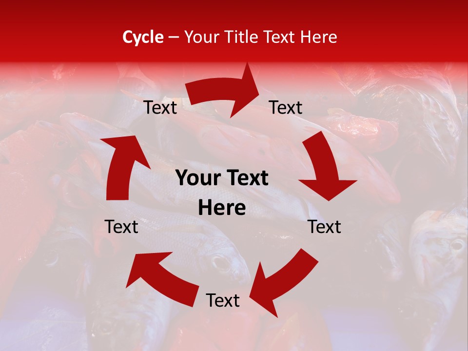 Isolated Anxiety Starvation PowerPoint Template