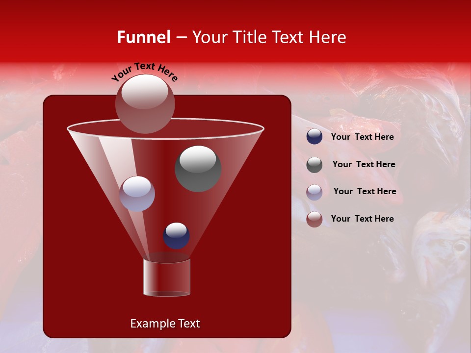 Isolated Anxiety Starvation PowerPoint Template