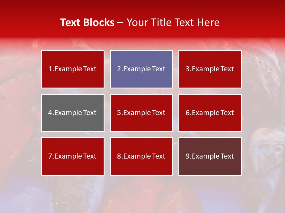 Isolated Anxiety Starvation PowerPoint Template