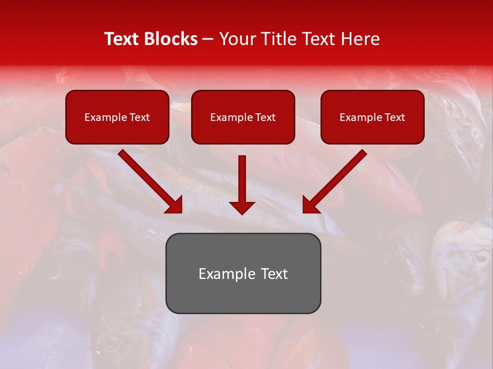 Isolated Anxiety Starvation PowerPoint Template