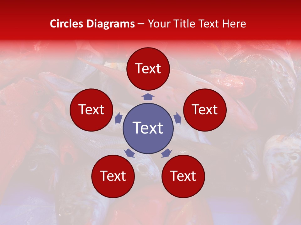 Isolated Anxiety Starvation PowerPoint Template