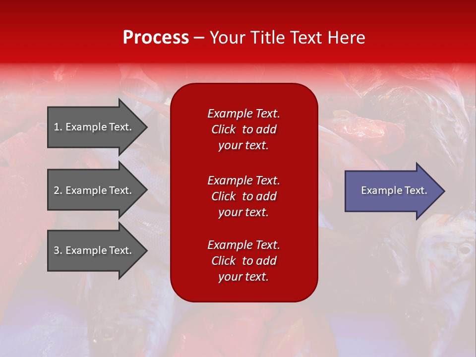 Isolated Anxiety Starvation PowerPoint Template