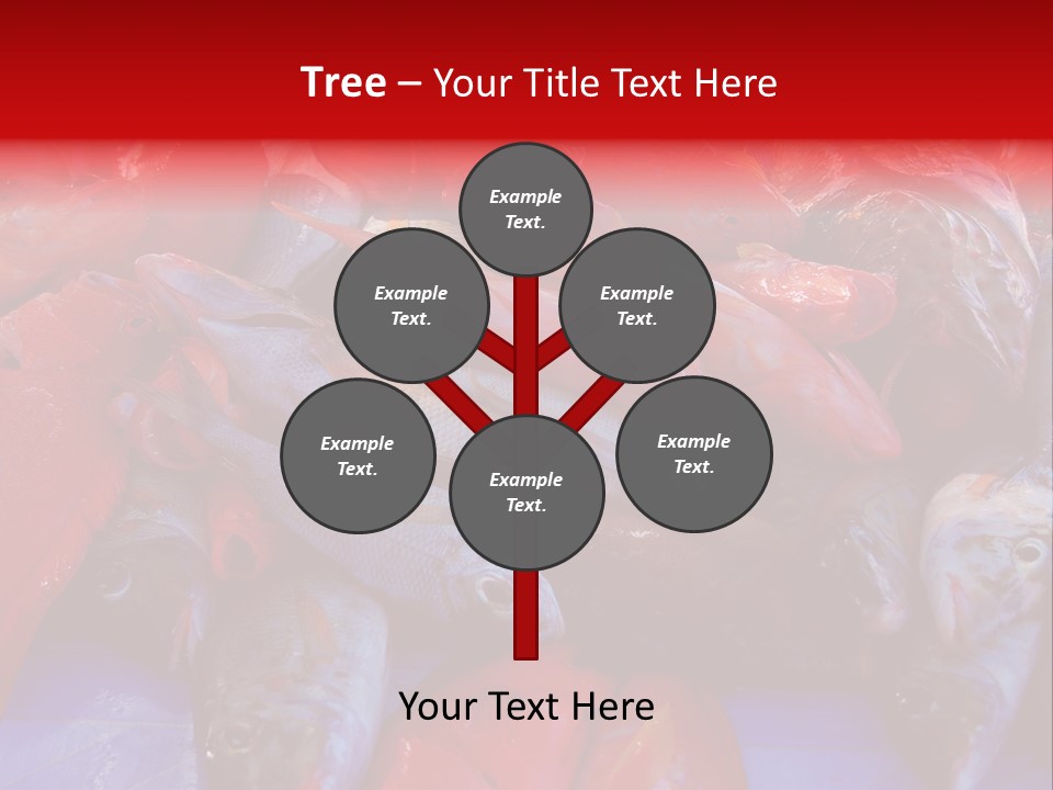 Isolated Anxiety Starvation PowerPoint Template