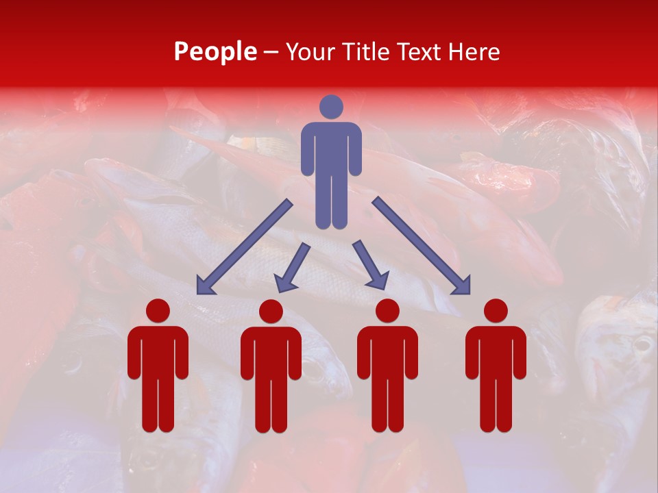 Isolated Anxiety Starvation PowerPoint Template