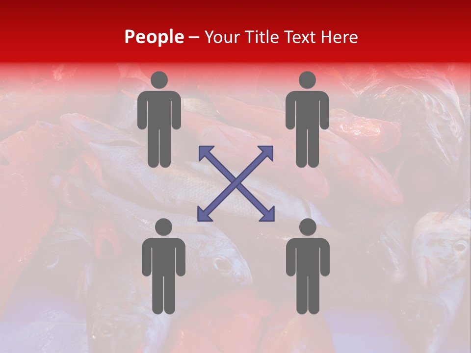 Isolated Anxiety Starvation PowerPoint Template