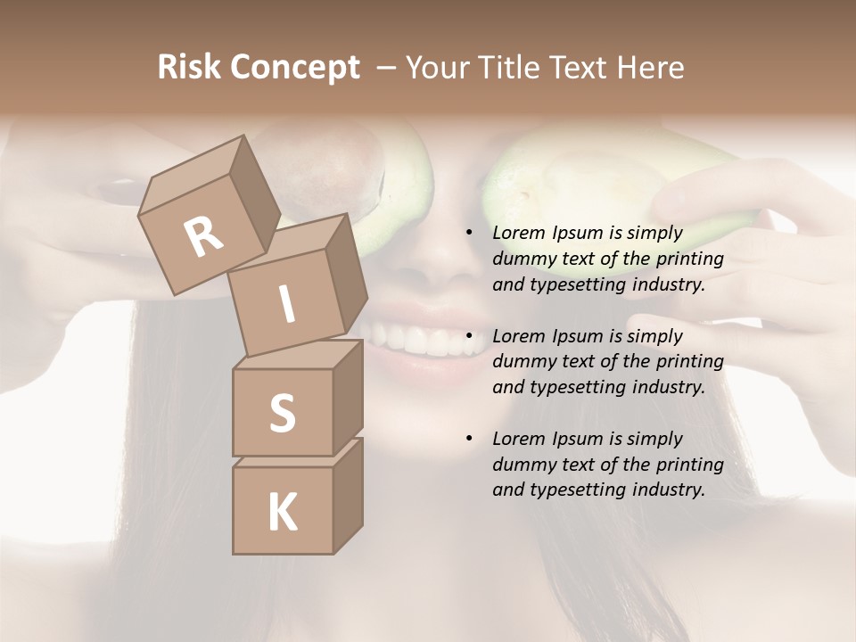 Habit Obesity Calorie PowerPoint Template