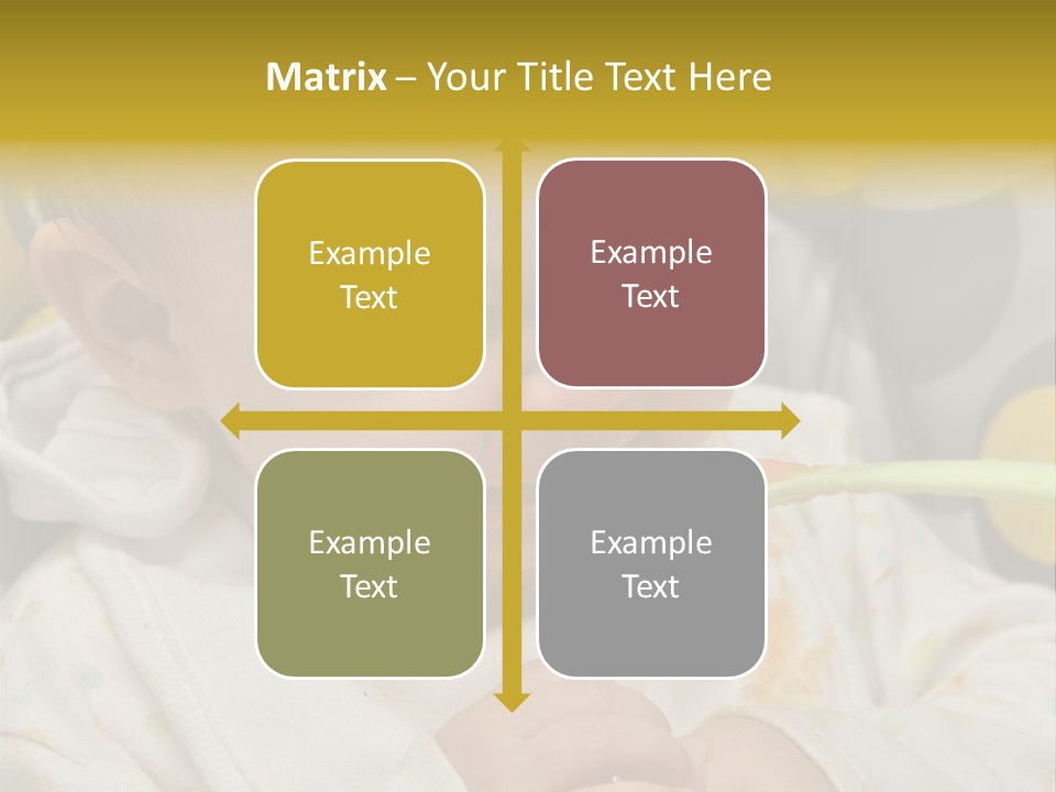 Sweet Potatoe Chips Donut PowerPoint Template